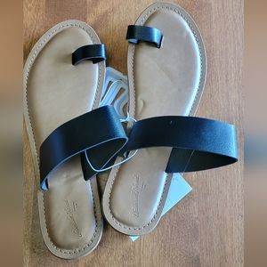 Goood threads Sandals, Size 8, Black/Kessie